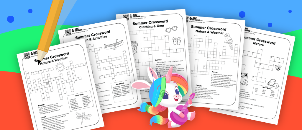 Printable Summer Crossword Puzzles