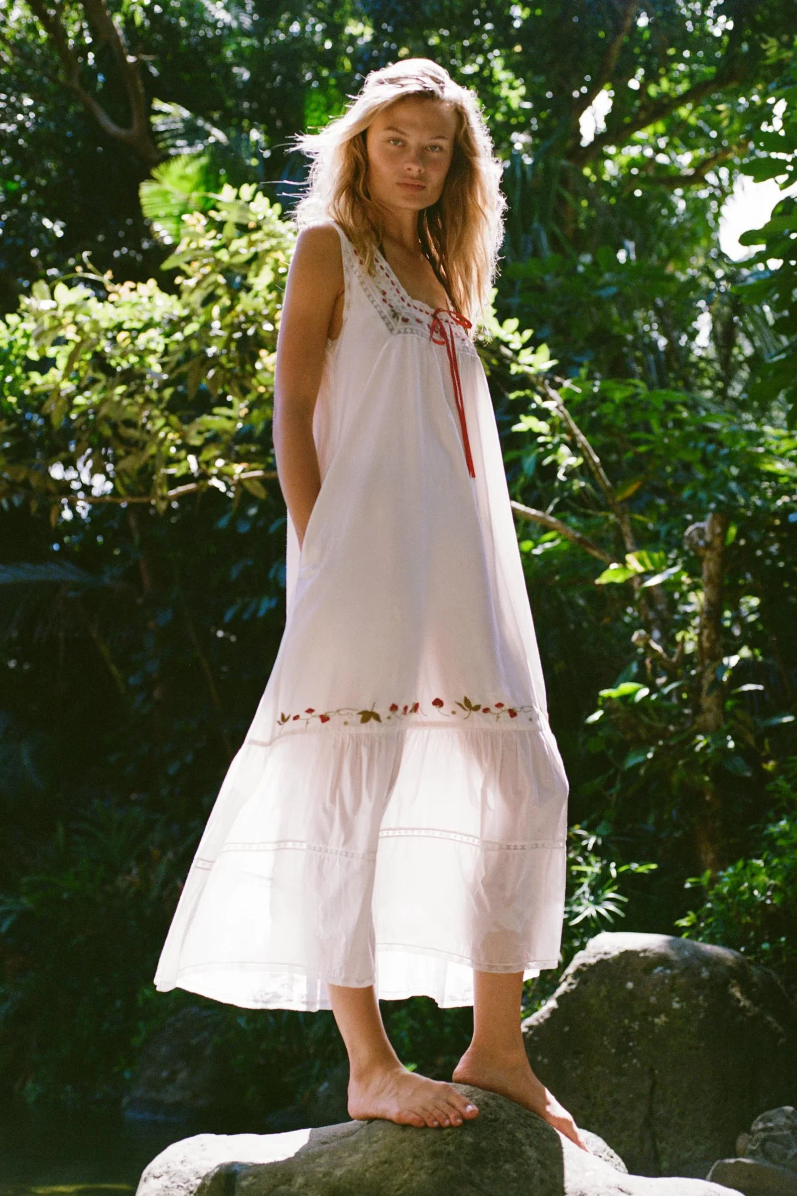 Image of The Eleadora Dress | Strawberry Pearl