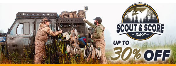 Scout and Score up to 30% off