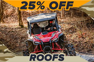 25% off Roofs