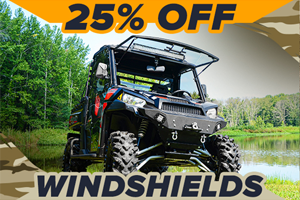 25% off Windshields