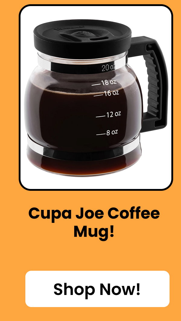 Cupa Joe Coffee Mug!