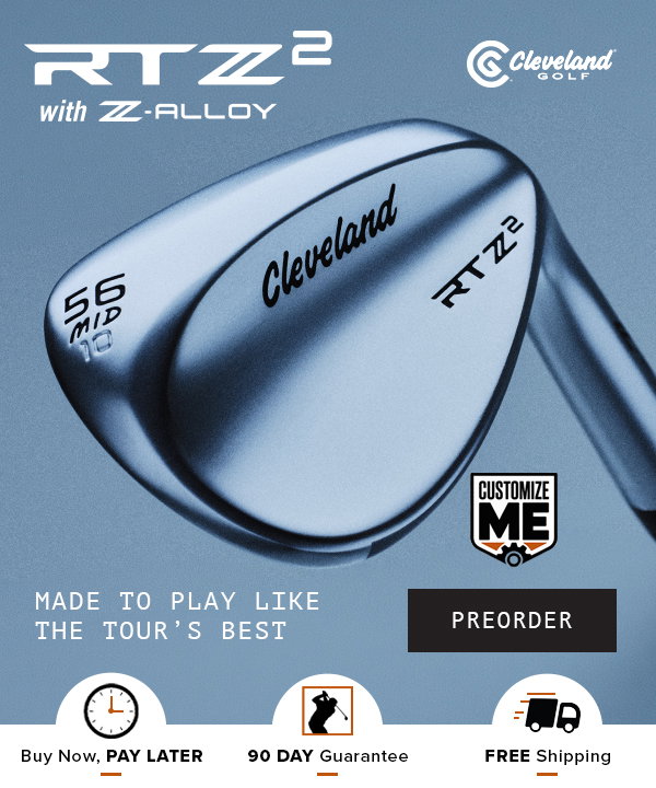 Introducing The All-NEW Cleveland RTZ 2 WEDGES - PREORDER NOW!
