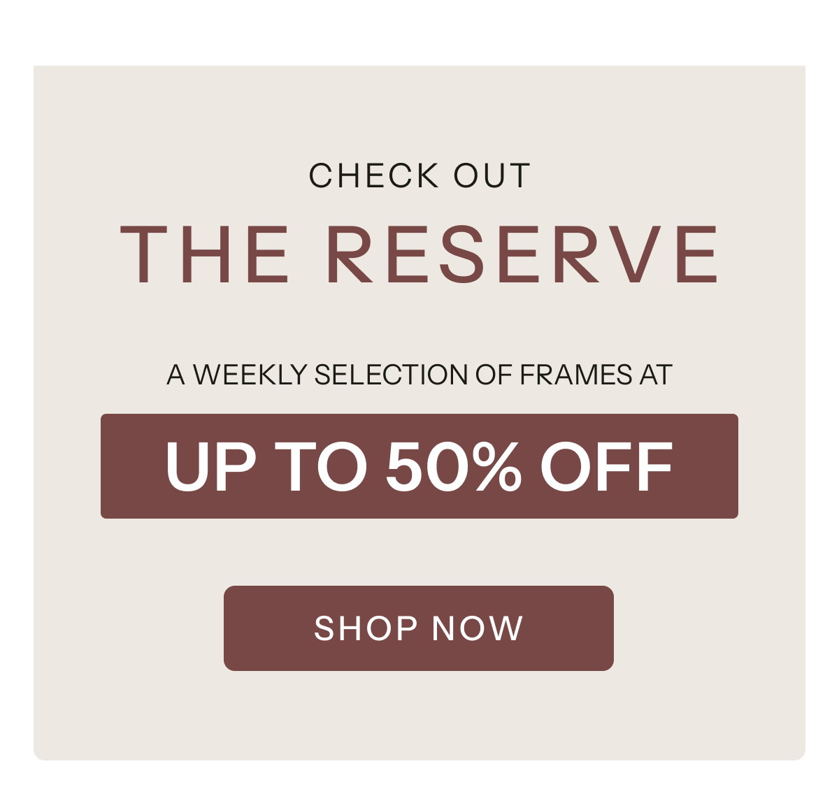 Up To 50% OFF