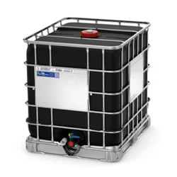 Image of Cuve de stockage NOIRE anti-UV 1000 L pour récupérateur d'eau et carburants type container IBC