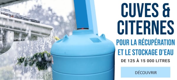 Nombreuses cuves et citernes à eau fixes pour le stockage