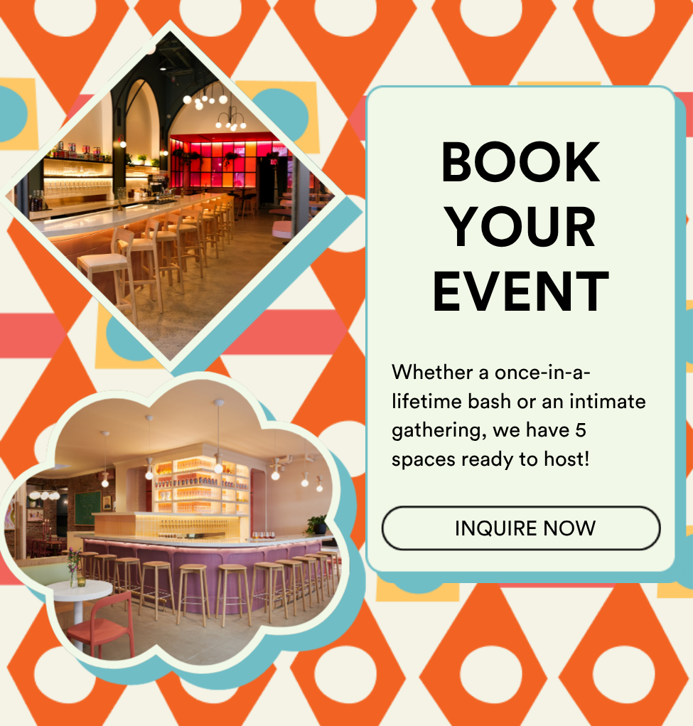Book your private event with us!