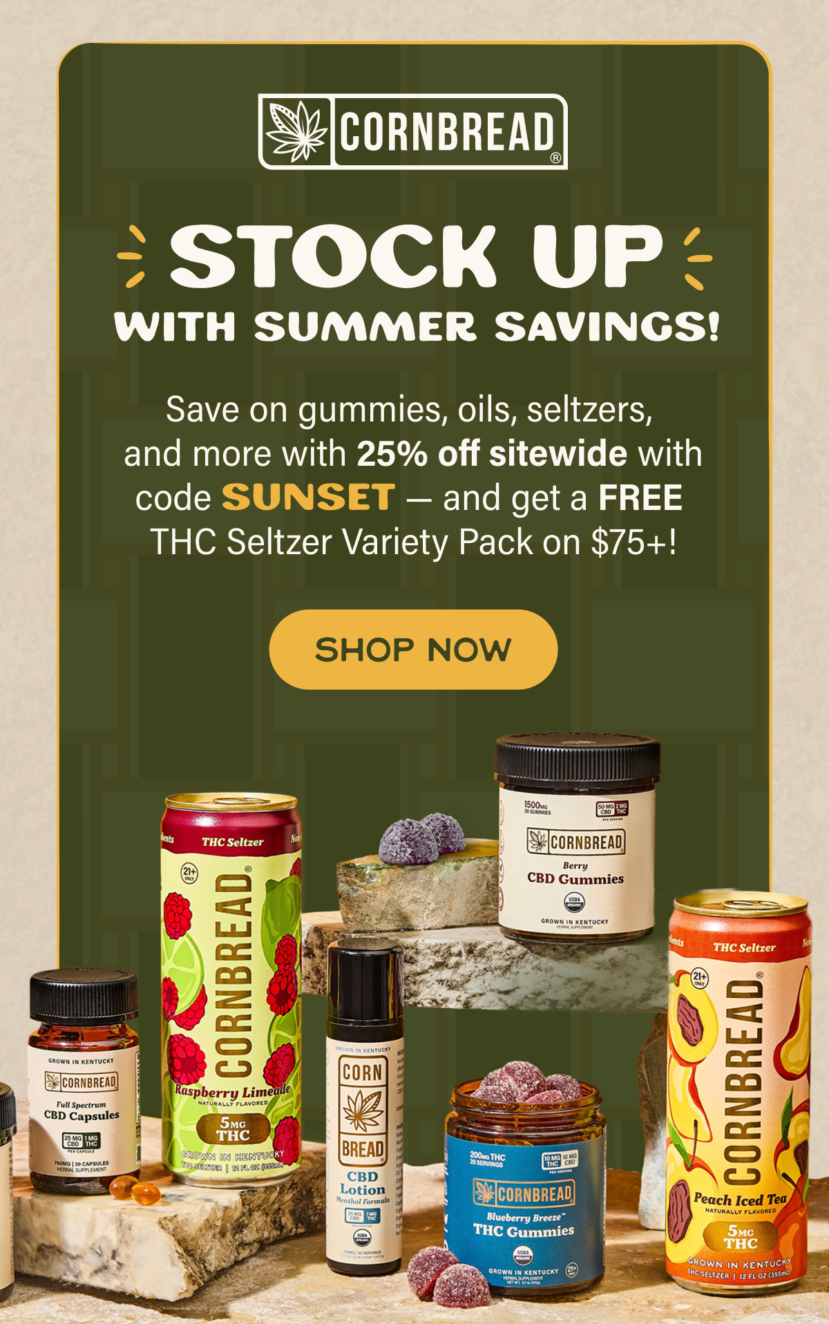 Stock Up With Summer Savings