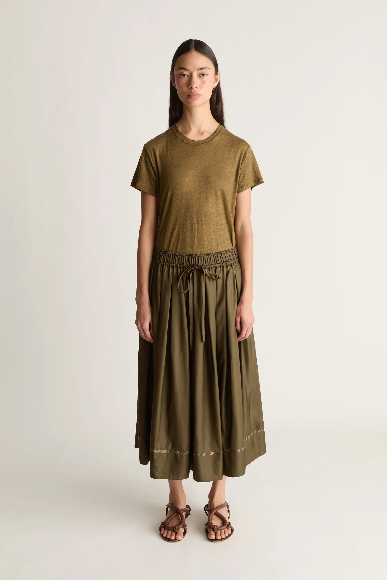 Image of Sloane Pleat Skirt
