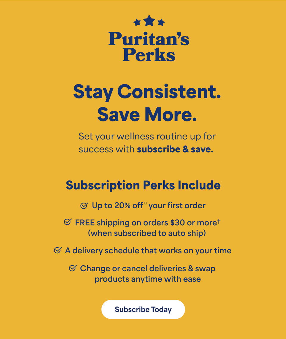 Subscribe and Save. Sign up now.