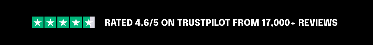 Rated 4.6/5 on Trustpilot from 17,000+ reviews Discount Supplements