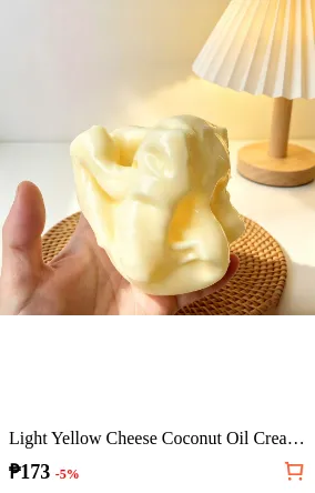 Light Yellow Cheese Coconut Oil...