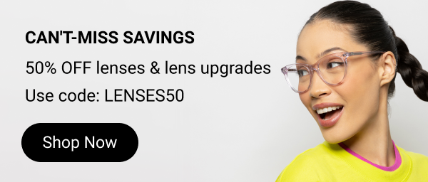 50% off lenses >