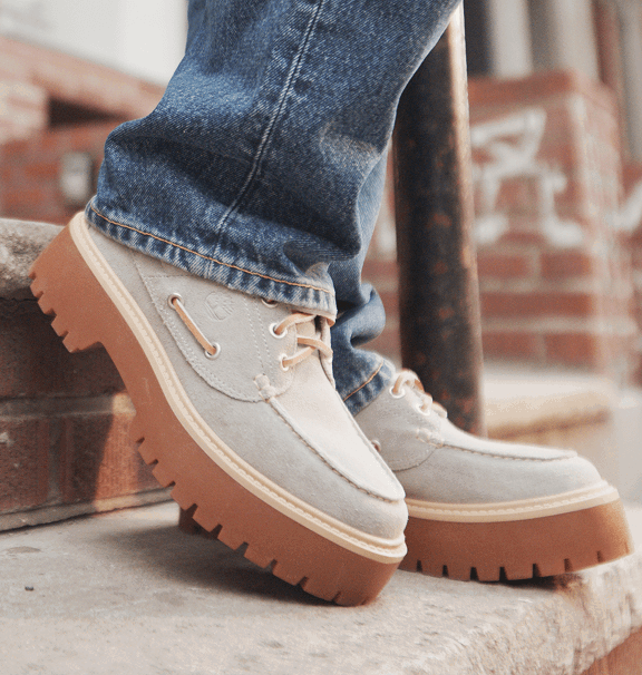 Women's Stone Street Platform Boat Shoe