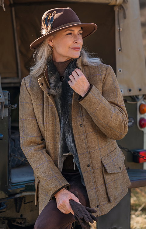 Ladies Waterproof Saxony Sporting Coat