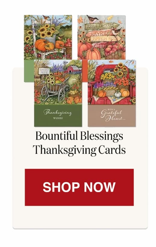 Bountiful Blessings Thanksgiving Cards [Click here to Shop Now]