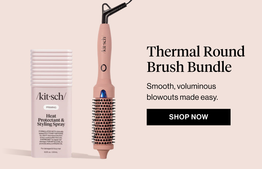 Thermal Round Brush Bundle  Smooth, voluminous blowouts made easy.