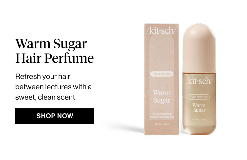 Warm Sugar Hair Perfume  Refresh your hair between lectures with a sweet, clean scent.