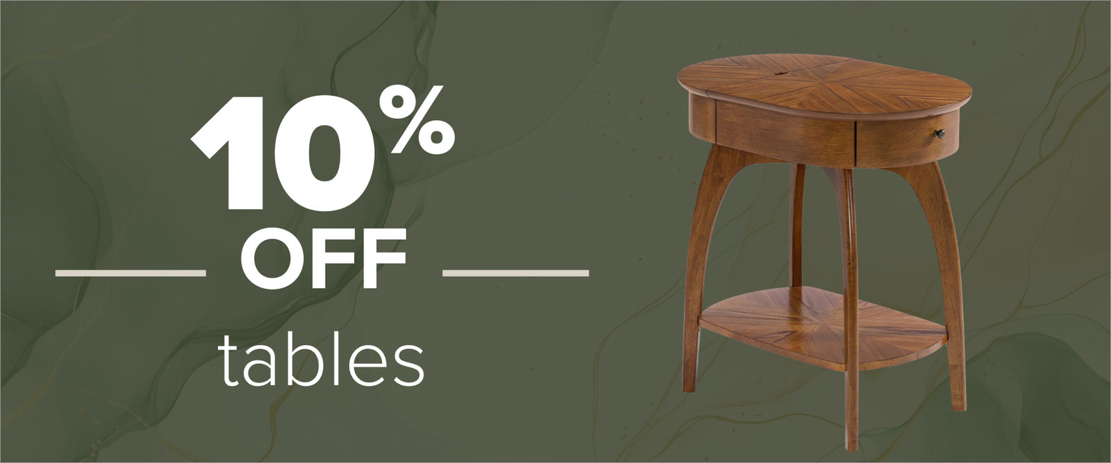 10% Off Tables