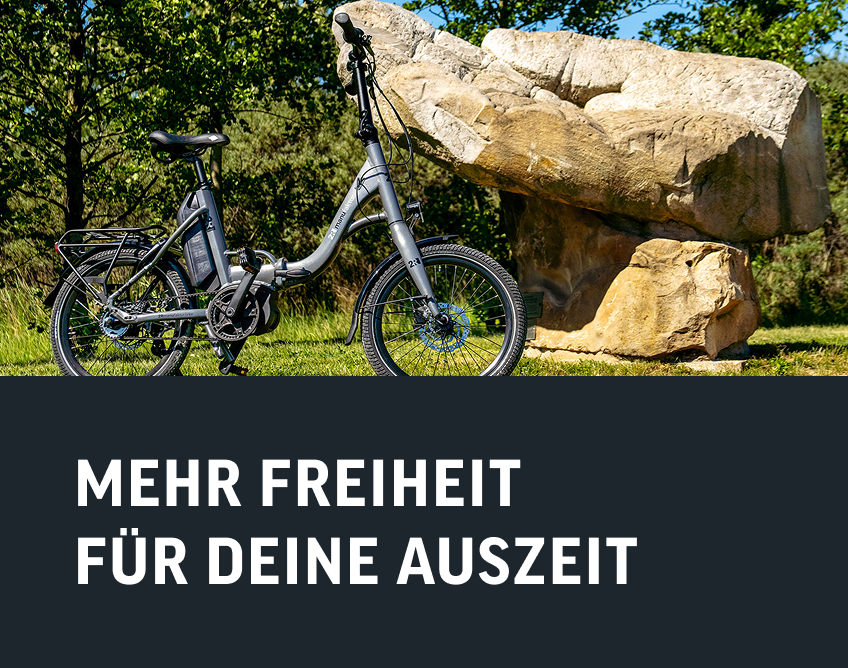 Mehr Freiheit für deine Auszeit - entdecke die Falt- & Klappräder