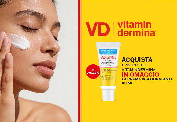 Vitamindermina - Acquista un prodotto del marchio e ricevi in omaggio la Crema Viso Idratante Linea Hyalo