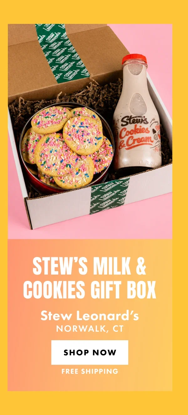 Stew Leonard's Milk & Cookies