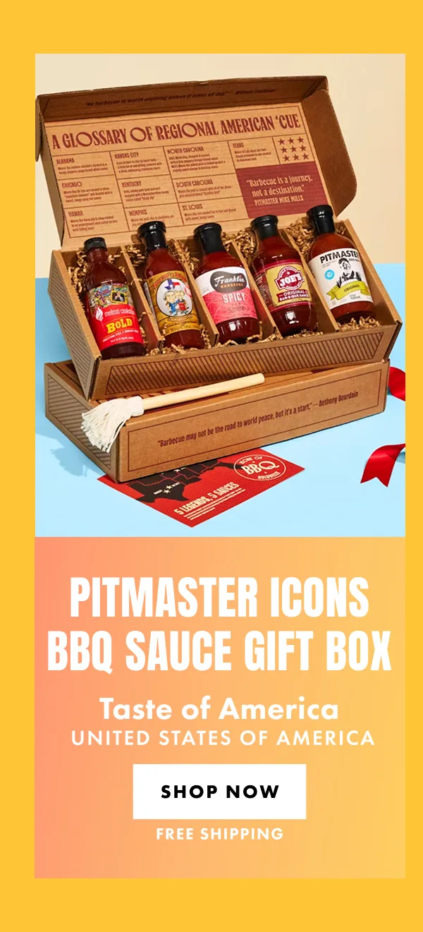 Pitmaster Icons BBQ Sauce Gift Box