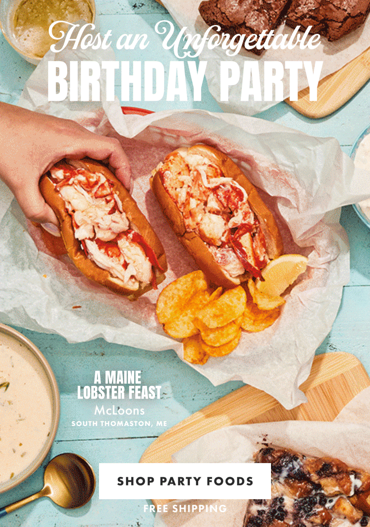McLoons Maine Lobster Gift Box