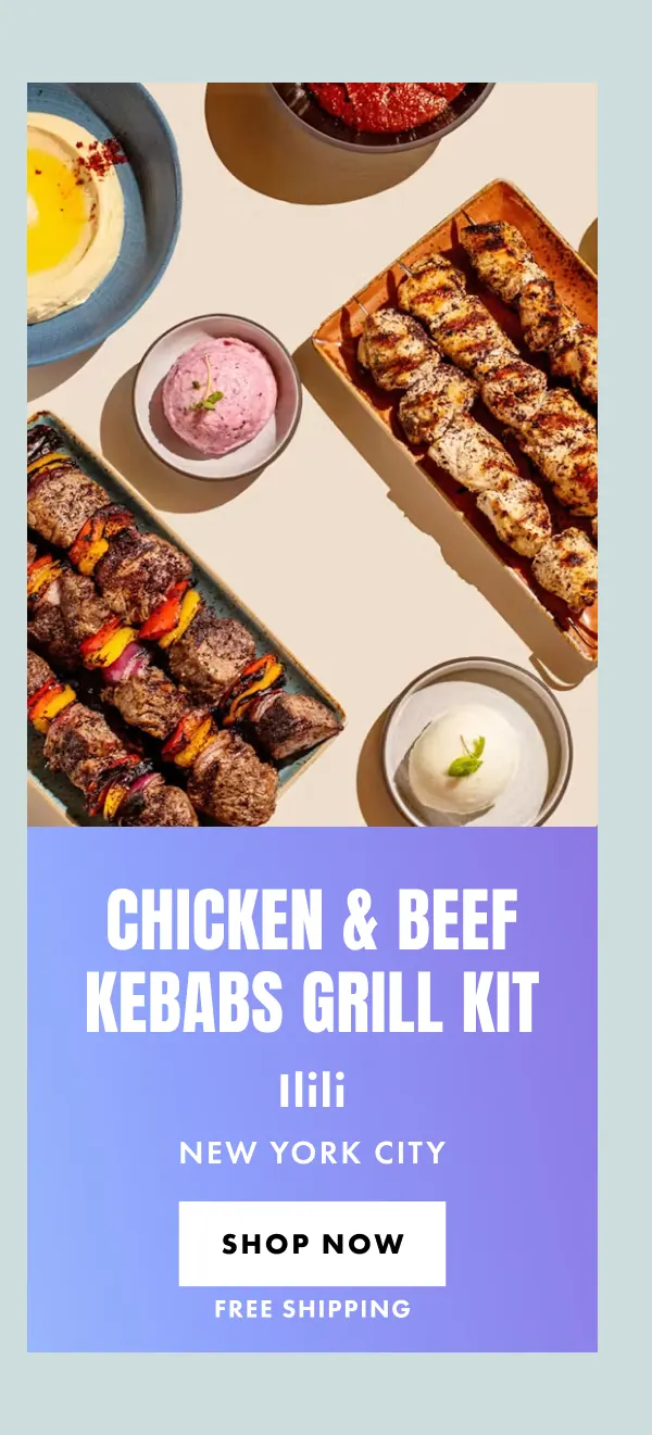 ilili Chicken + Beef Kebabs