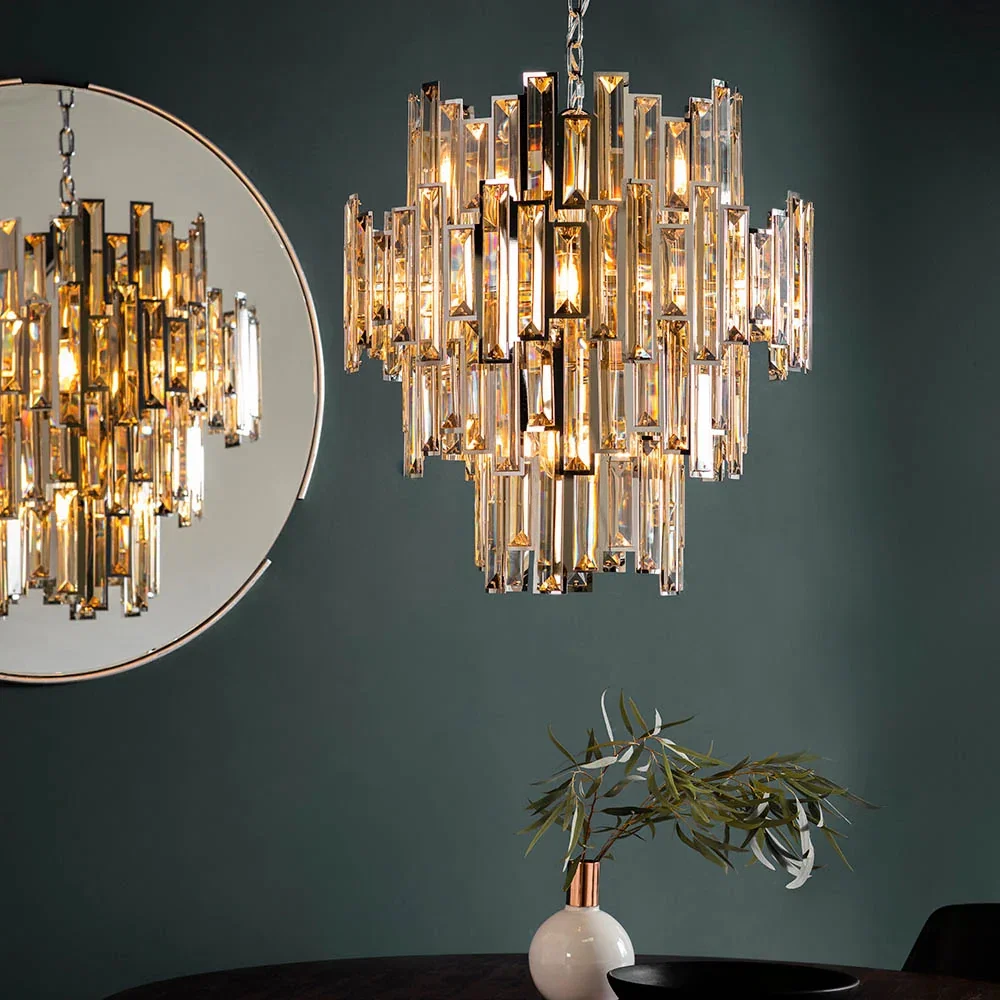 Image of Viviana 12 Light Pendant Chrome