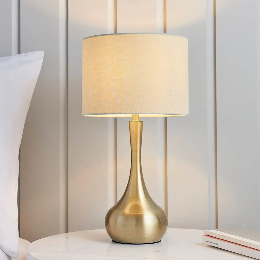 Image of Piccadilly 1 Light Table Lamp Brass