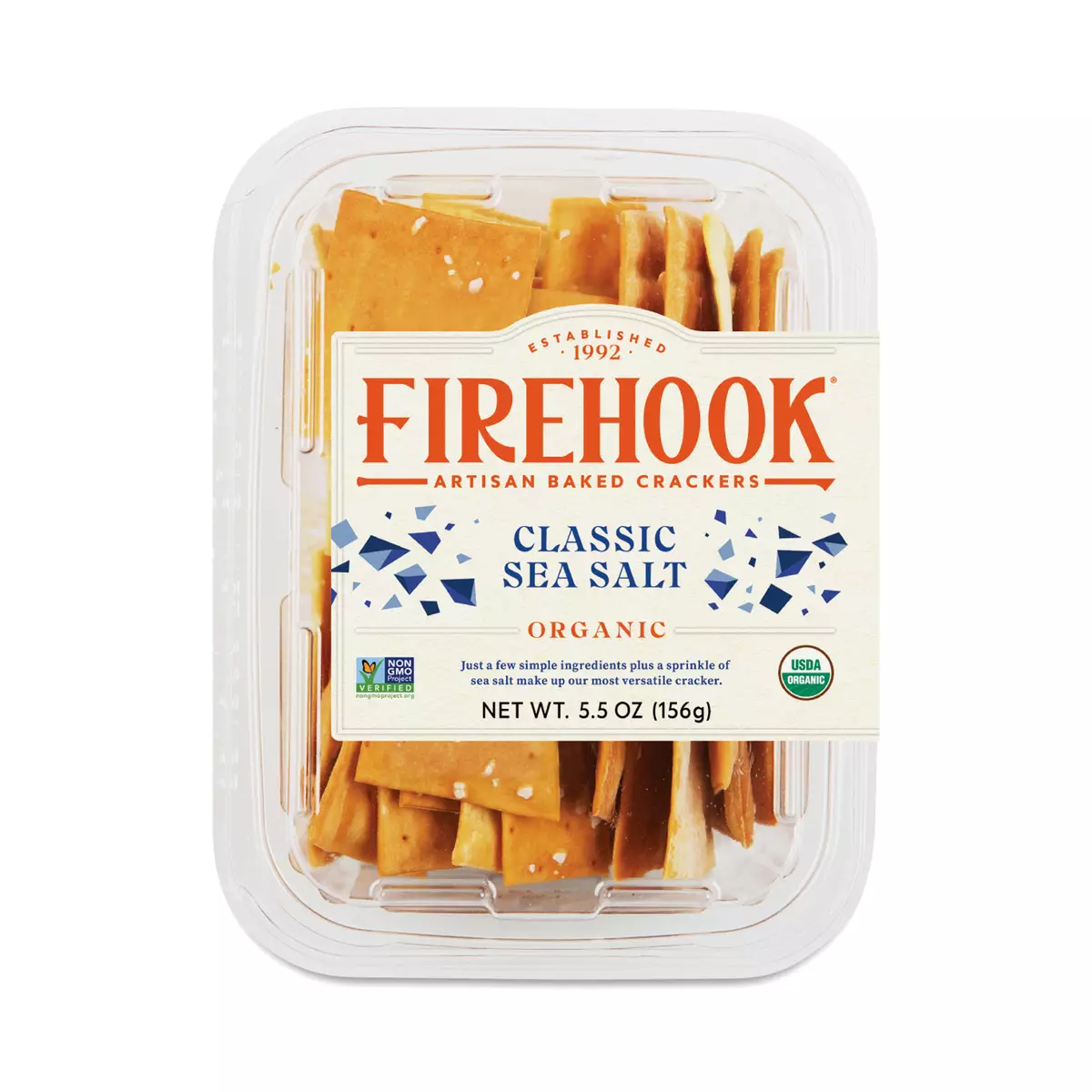 Baked Crackers, Sea Salt