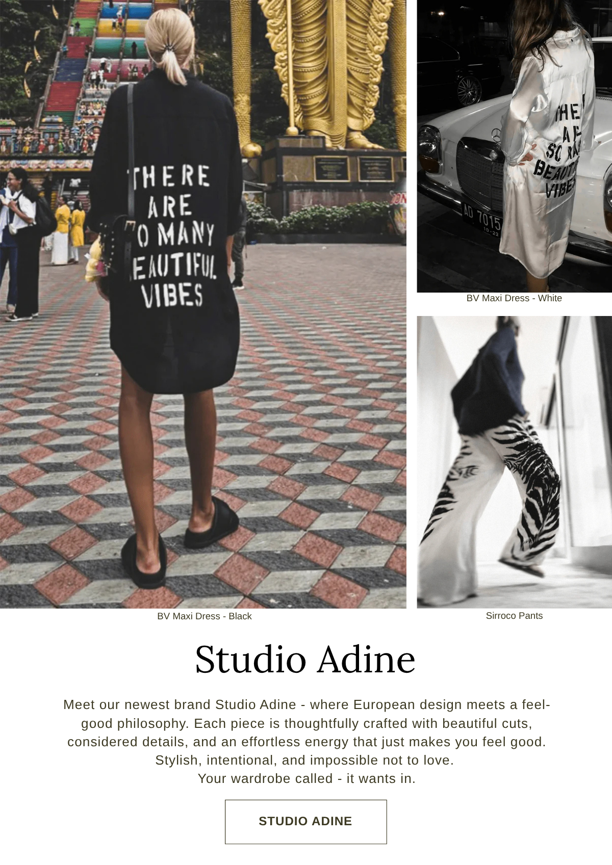 New brand Studio Adine is now at The Freedom State