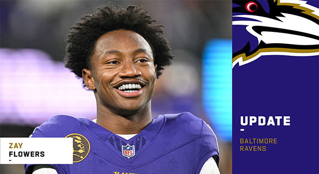 Ravens, WR Zay Flowers agree to 4-year, $140M contract extension