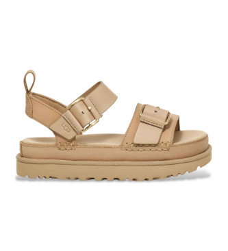 Sandalias de piel Goldenstar Villa mostaza