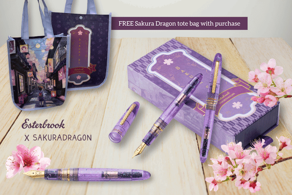 esterbrookxsakuradragon-penboutique