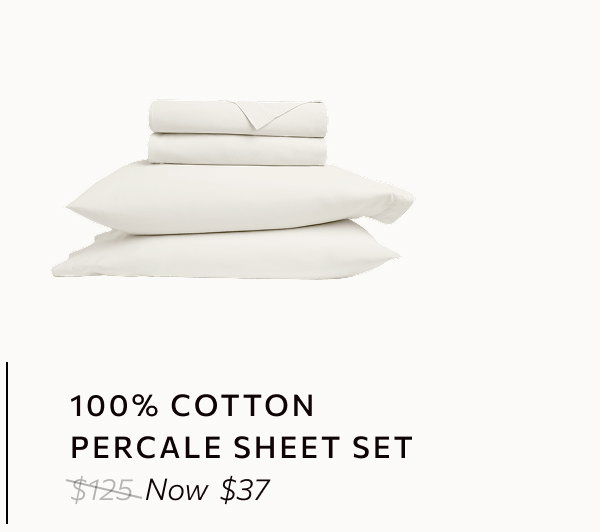 100% cotton sheet sets - percale, sateen, jersey knit & long-staple.