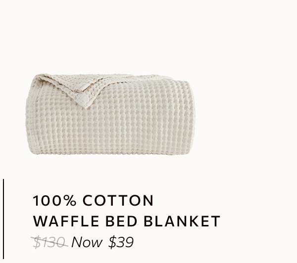 Waffle Textured Bed Blankets.