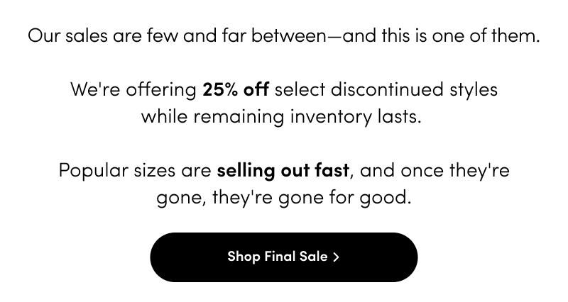 Shop Final Sale