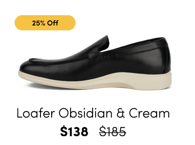 Loafer Obsidian and Cream