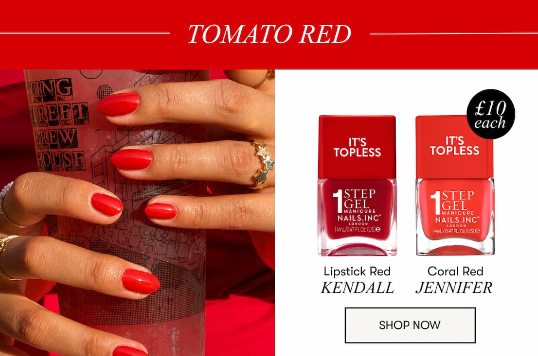 Red nail polish