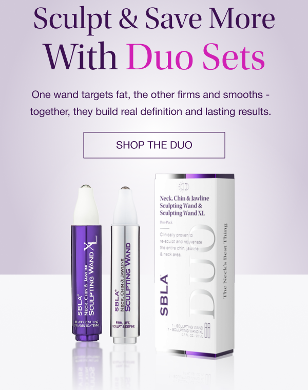 Shop 40% Off Neck Chin Jawline Sculpting Wand Duo Set