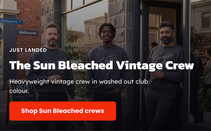 Hero - Just Landed Sun Bleached Vintage Crew