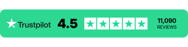 Trustpilot 4.5 Stars
