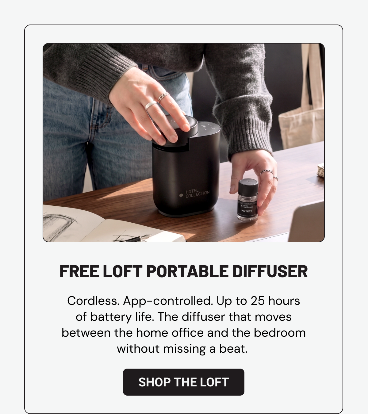 Free Loft Portable Diffuser