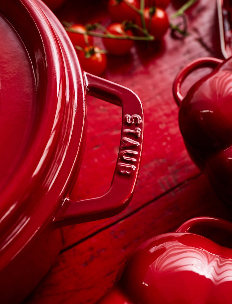 STAUB Cherry Cast Iron