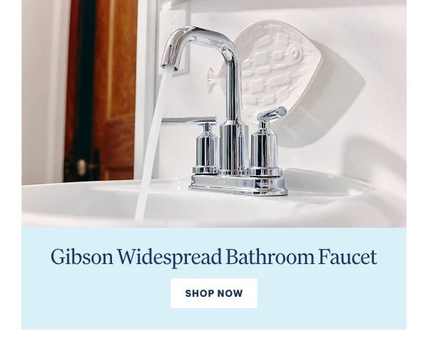 Gibson Widespread Bathroom Faucet