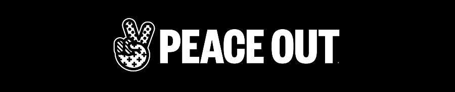 Peace Out Logo - Back To School BOGO Sale