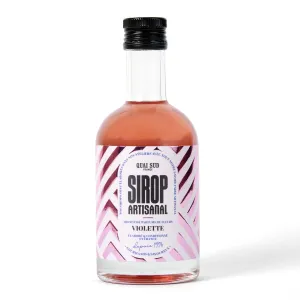 Sirop Artisanal Parfums De Fleurs Aromatisé Violette