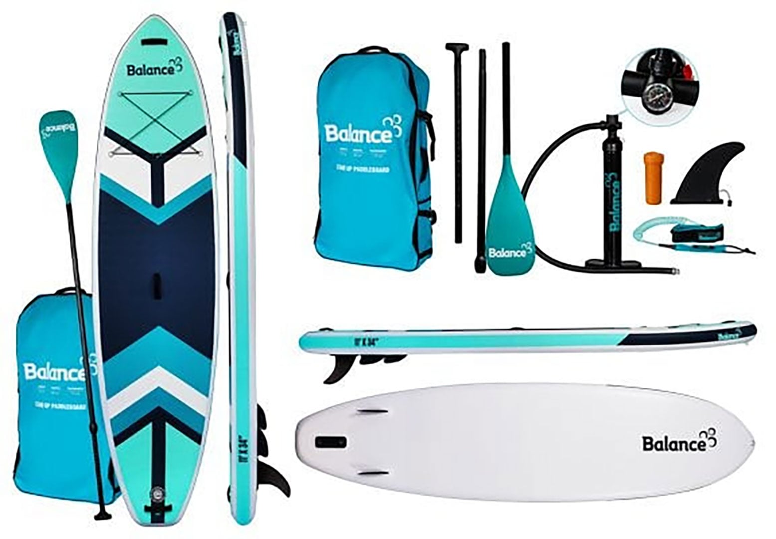 ZEGUL BALANCE AIR PACK 11,0 SUP 2026 inkl. 3-Piece Paddel